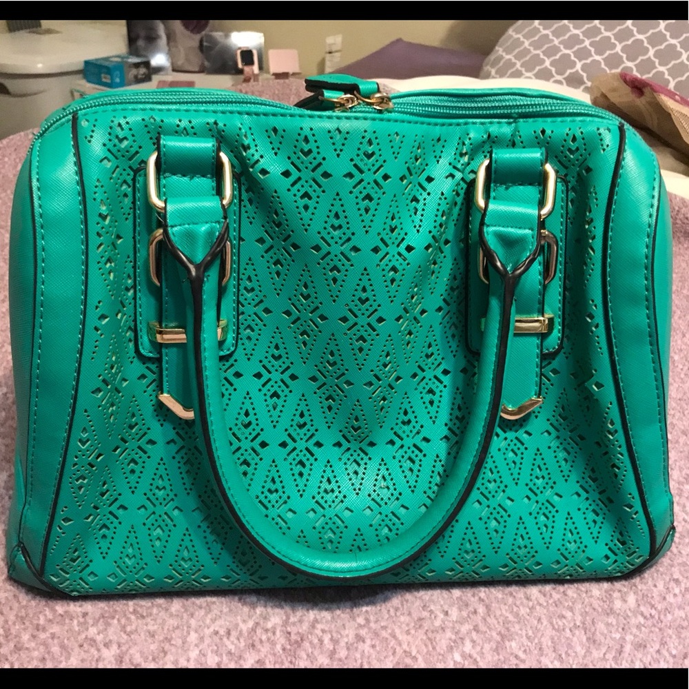 Green purse